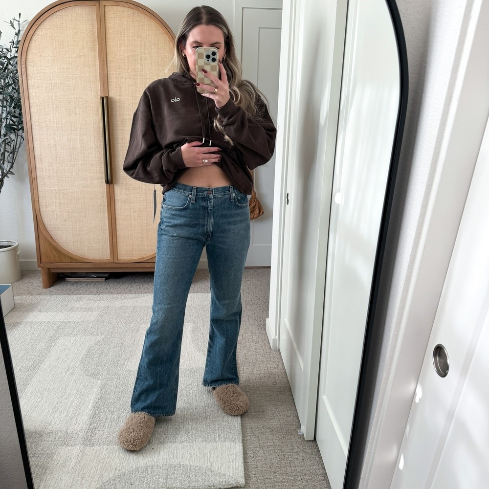Agolde Vintage Flare High Rise Jeans - Picture 3 of 11